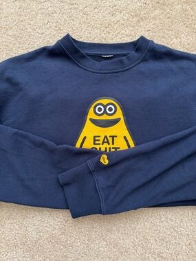 Funny AMOS “Eat Sh*t & Die” Crewneck Sweatshirt
